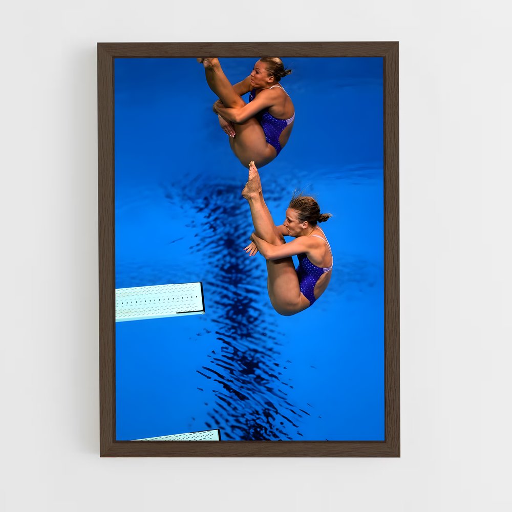 Poster Olympics springboard – affiche Plongeon au tremplin (vue 5)